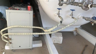 Tanc d'emmagatzematge de CO2 líquid d'alta qualitat + màquina de refrigeració...